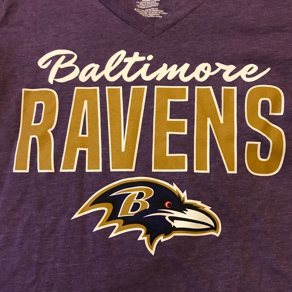 Baltimore Ravens NFL team apparel purple tee - Picture 2 of 5